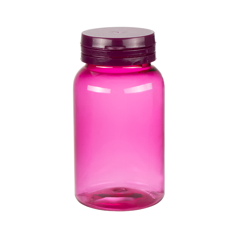 PET120ml زجاجة مستديرة قابلة للتمزيق