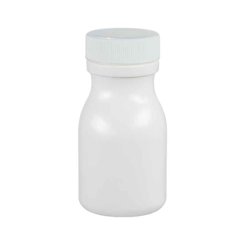 زجاجة على شكل حليب HDPE سعة 60 مل لتخزين الحلوى