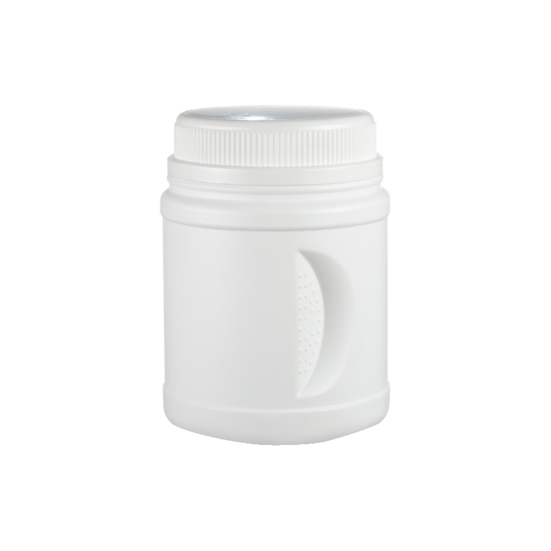 HDPE 1000 مل علب مستديرة محمولة