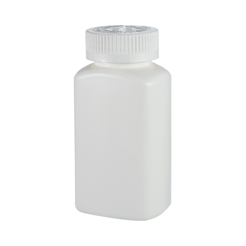 HDPE زجاجة مربعة ذات سعة كبيرة